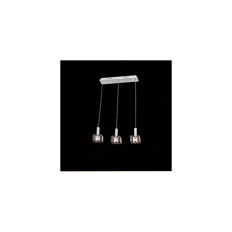 Krištáľová prívesková lampa tri