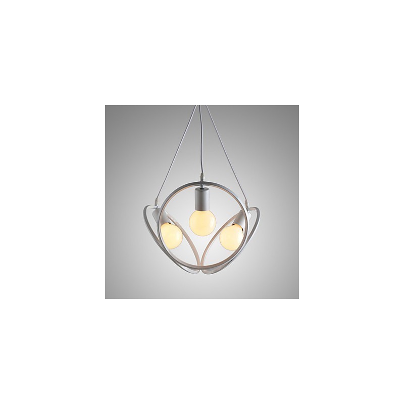 Luster s 3 svetlami Tradičné klasické retro kovové