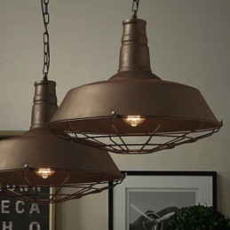 Severná Európa Americký Retro železný luster Minimalistický Tepané železo