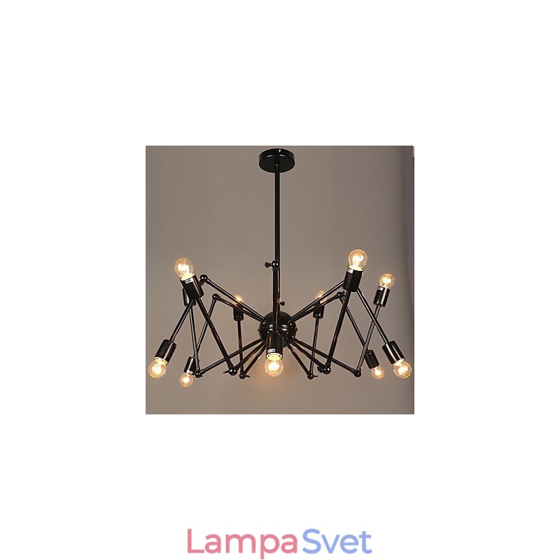 Kreatívne kovové závesné ľahké moderné závesné lampy Cafe závesné svietidlo