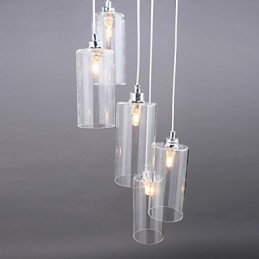 Lampa z číreho skla Simple Modern Creative
