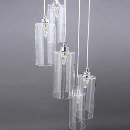 Lampa z číreho skla Simple Modern Creative