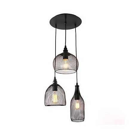 Závesné svetlá Mini Style Rustic Lodge Retro Country Garáž Metal Závesné svetlá Mini Style Rustic Lodge Retro Country Garáž Metal