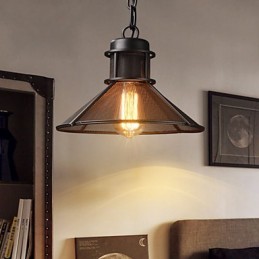 Závesné svietidlá Mini Style Retro Garáž Kovové