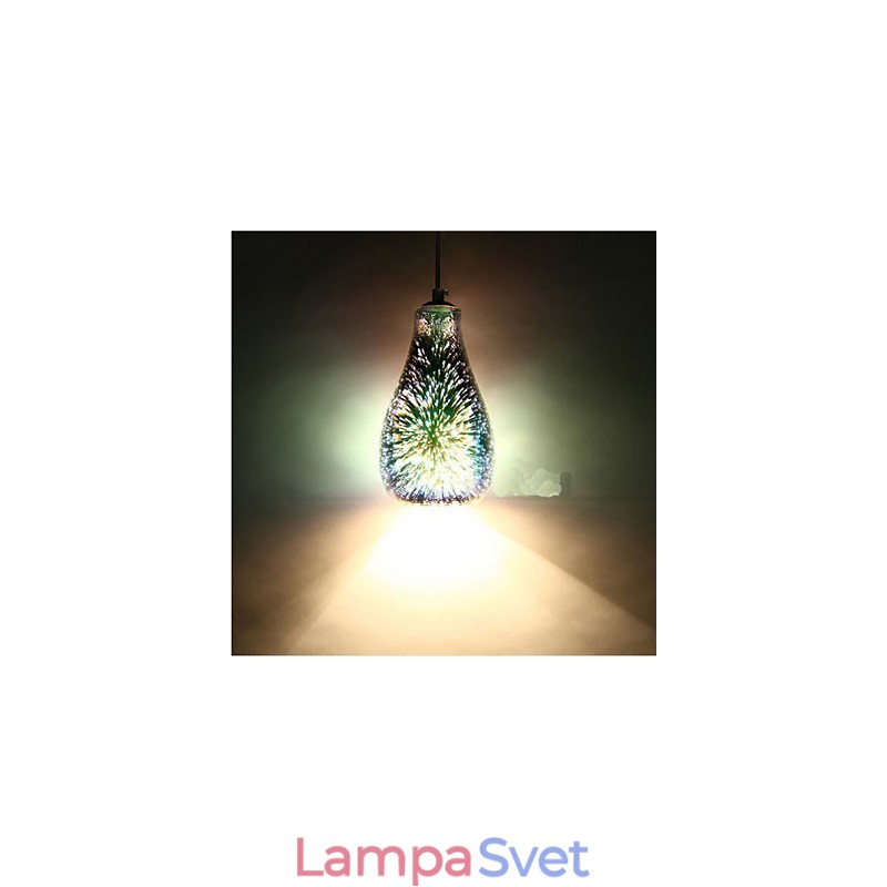 Jednoduchý stolík Kreatívny prívesok z 3D skla C