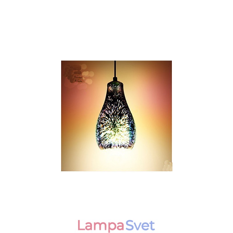 Jednoduchý stolík Kreatívny prívesok z 3D skla C