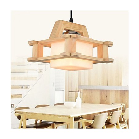 Lampa z masívneho dreva Lampa z masívneho dreva