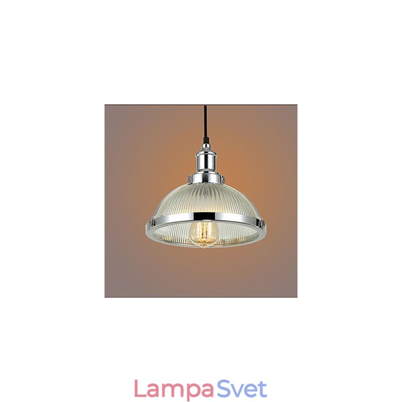 Americká retro sklenená lampa tienidlo malé závesné svietidlo