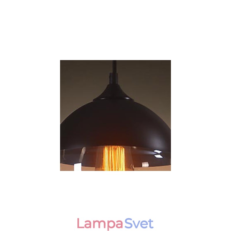 WestMenLights Moderné Vintage sklenené stropné závesné svietidlo s priemerom 200 mm