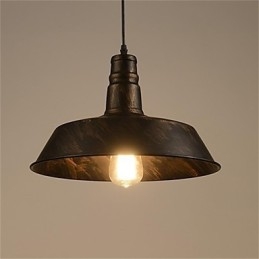 Minimalistický jedinečný kryt retro luster s priemerom 360 mm