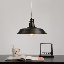 Minimalistický jedinečný kryt retro luster s priemerom 360 mm