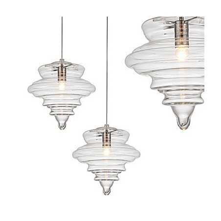 Závesná lampa 1 Svetlá Moderná Jednoduchosť Bezfarebné číre sklo Závesná lampa 1 Svetlá Moderná Jednoduchosť Bezfarebné číre sklo