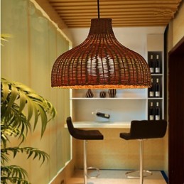 To Ri Creative Simple Single Head bambusový luster Luster