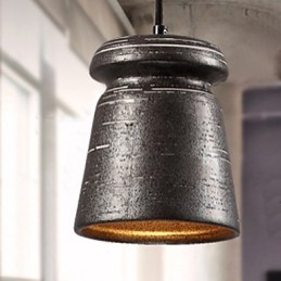 Lampa Personality Retro Keramická závesná čajovňa Luster
