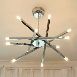 Módne kreatívne svetelné dizajnérske lampy 12 svetelných lustrov