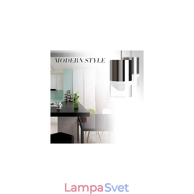 3 svietidlá závesné svietidlo Moderné súčasné kovové