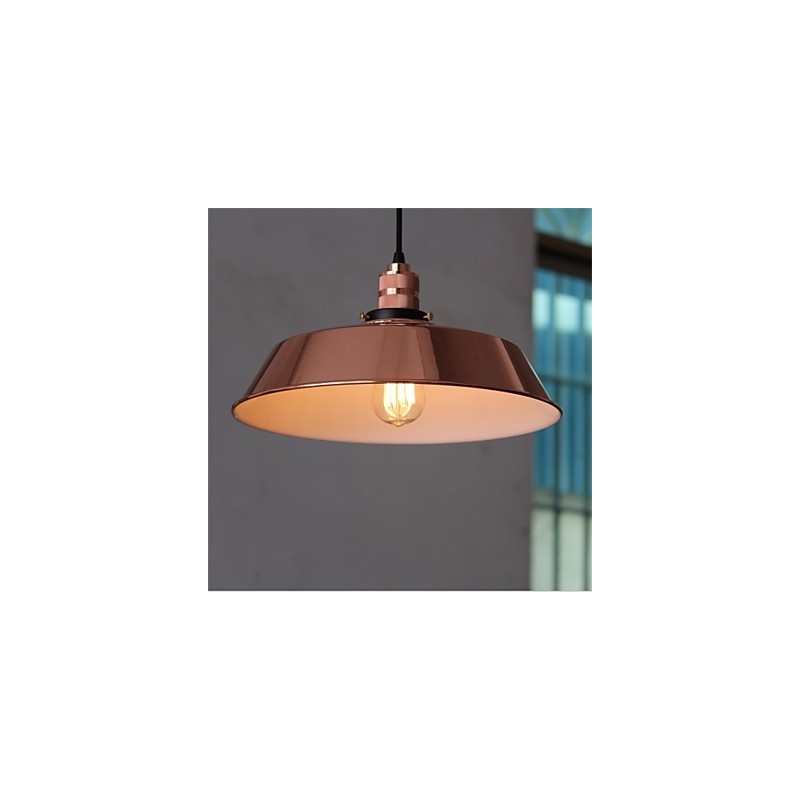 Minimalistický jedinečný kryt retro luster s priemerom 360 mm