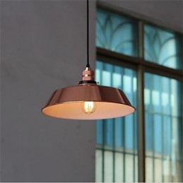 Minimalistický jedinečný kryt retro luster s priemerom 360 mm