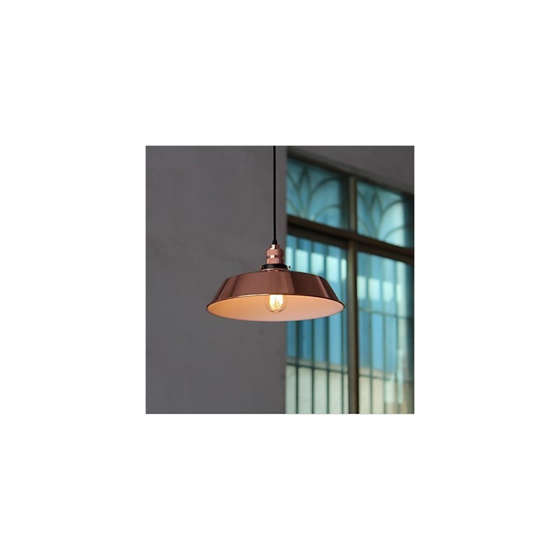 Minimalistický jedinečný kryt retro luster s priemerom 360 mm