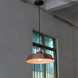 Minimalistický jedinečný kryt retro luster s priemerom 360 mm