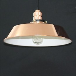 Minimalistický jedinečný kryt retro luster s priemerom 360 mm