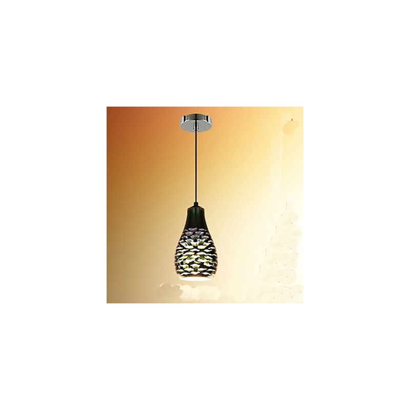 Jednoduchý stolík 3D sklenený kreatívny prívesok