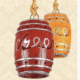 Moderný minimalistický dekoračný luster Cask Resin