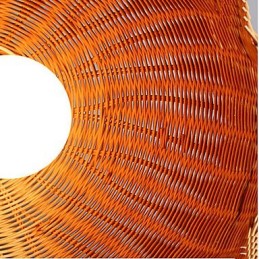 Hyacintový ratanový luster