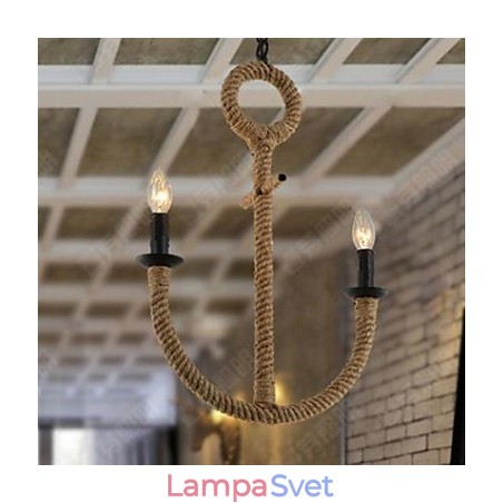 Americká vidiecka voda obnovujúca staroveké spôsoby kotvového lana lustra Americká vidiecka voda obnovujúca staroveké spôsoby kotvového lana lustra