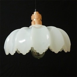 Creative Retro Old Shanghai flower lounge luster Sklenený luster