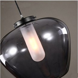 Moderné jednoduché sklenené lampy