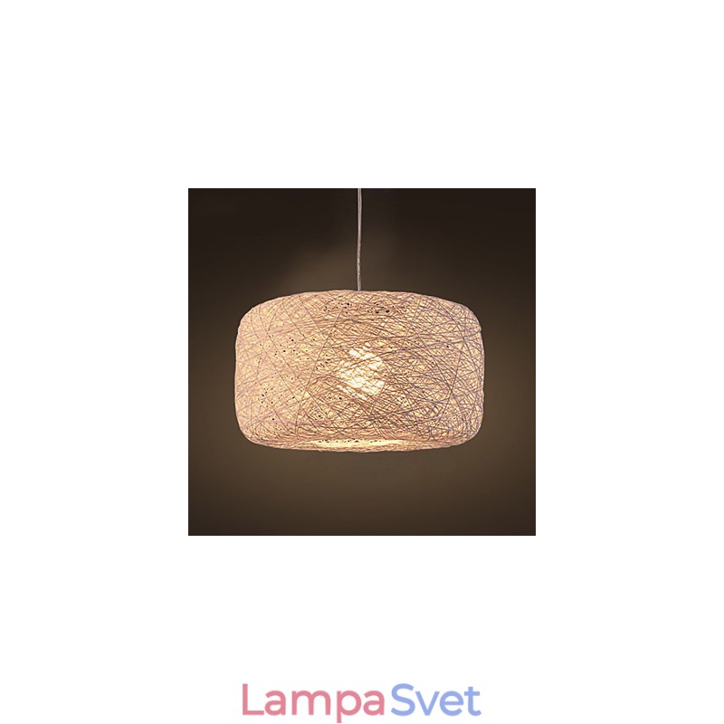Európsky módny luster Moderný minimalistický domáci ratanový guľový luster