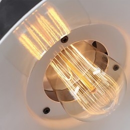 Amercian Countryside Loft Priemyselná závesná lampa v lampe Home Matel Droplight Decorate
