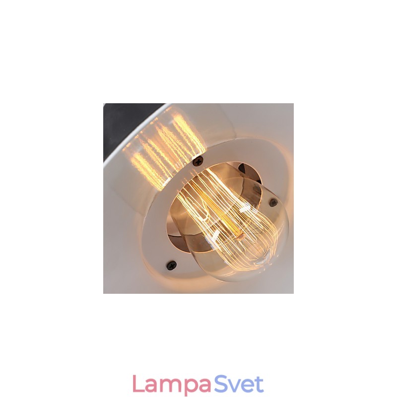 Amercian Countryside Loft Priemyselná závesná lampa v lampe Home Matel Droplight Decorate