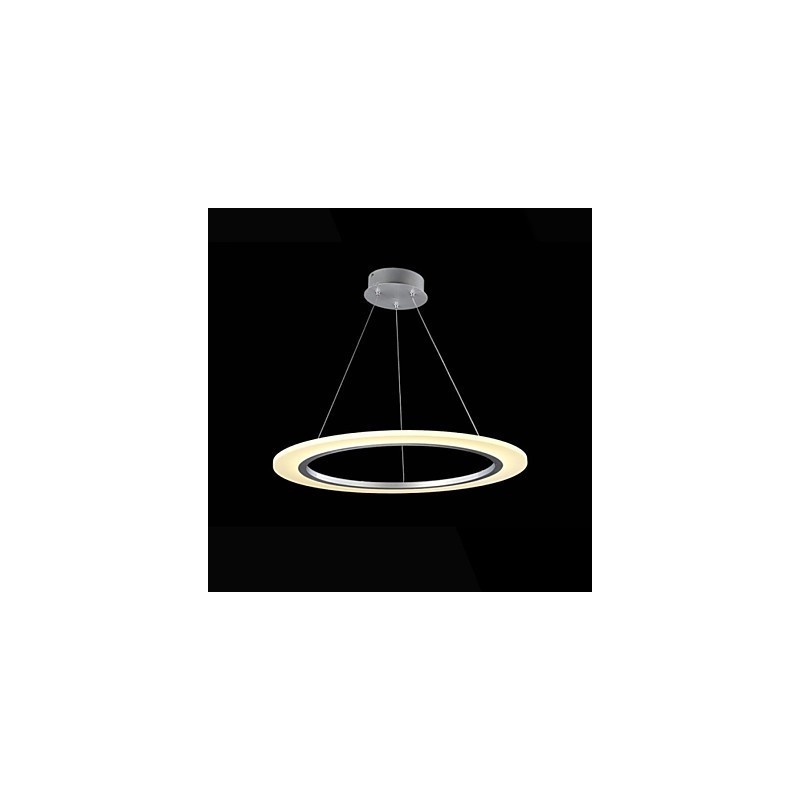 Závesné svietidlo okrúhly stropný luster Mliečne akrylové stropné svietidlá s jedným krúžkom