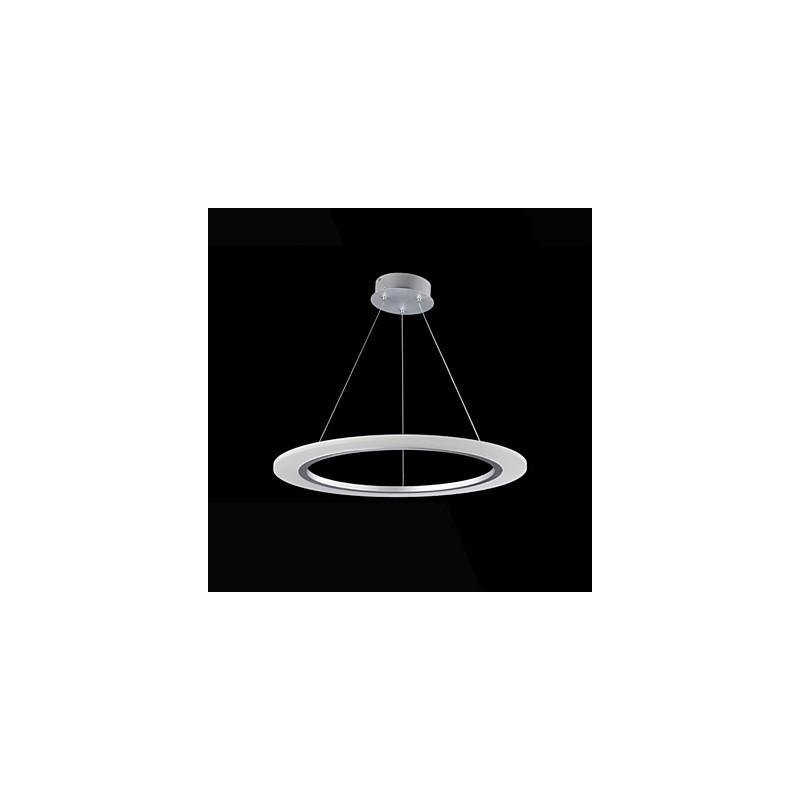 Závesné svietidlo okrúhly stropný luster Mliečne akrylové stropné svietidlá s jedným krúžkom