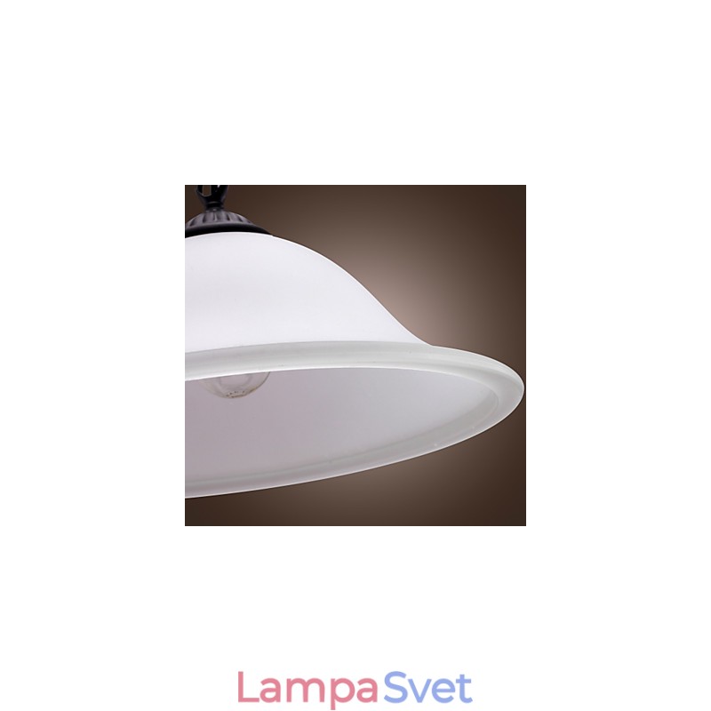 Tradičné klasické bronzové závesné svetlo v mini štýle misky