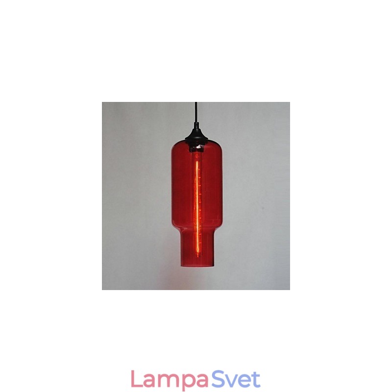 Moderné sklenené závesné svietidlo v hnedom bublinkovom dizajne