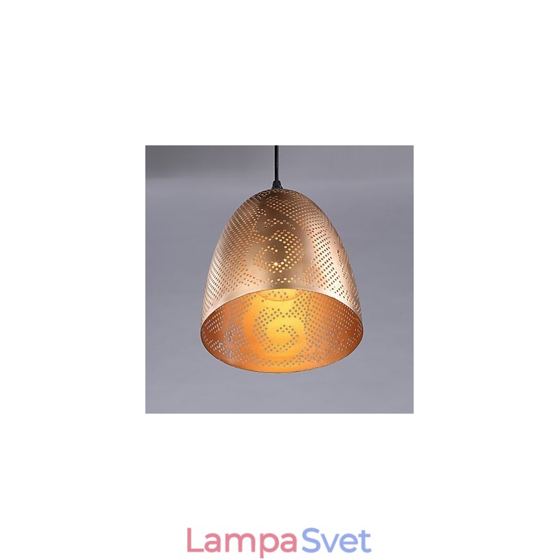 Moderný kovaný luster Lron Gold