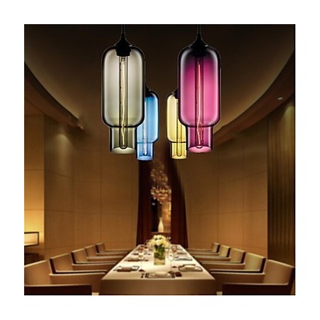 Retro kreatívna jednohlavá sklenená závesná lampa kaviareň v miske zlatej rybky Retro kreatívna jednohlavá sklenená závesná lampa kaviareň v miske zlatej rybky