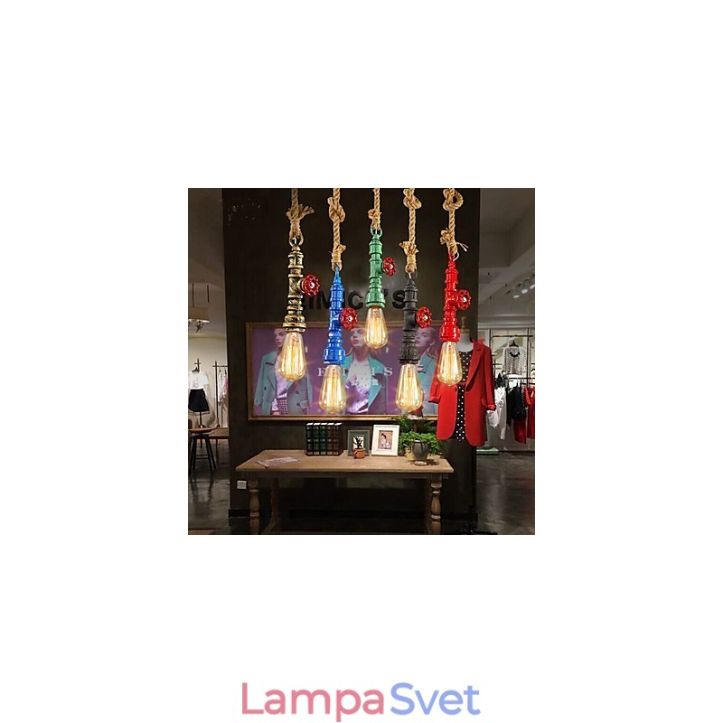 Americká retro lampa Industrial Wind