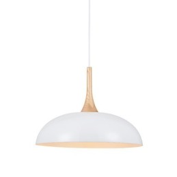 Mini umelecká závesná lampa 1 Svetlá Moderná Jednoduchosť Čiernobiela povrchová úprava Hliníkové a drevené závesné svietidlo