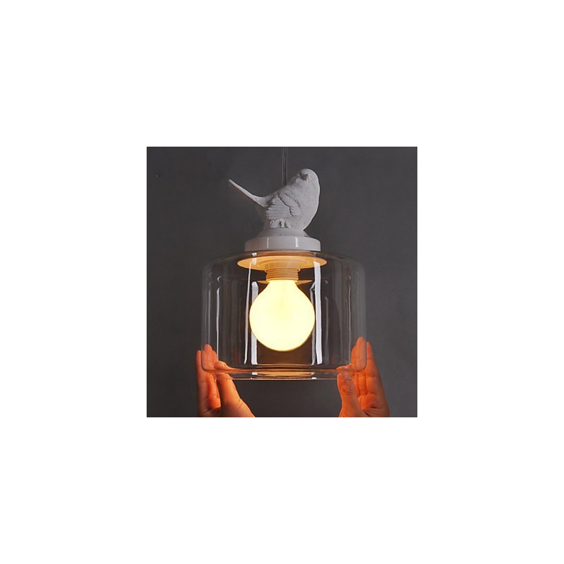 Moderné sklenené závesné svietidlo Jednoduché závesné svietidlo Cafe závesné svietidlo