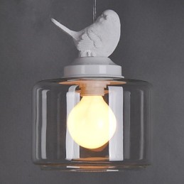 Moderné sklenené závesné svietidlo Jednoduché závesné svietidlo Cafe závesné svietidlo