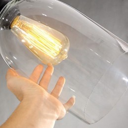 Závesné svietidlá Tradičné klasické Vintage retro kovové