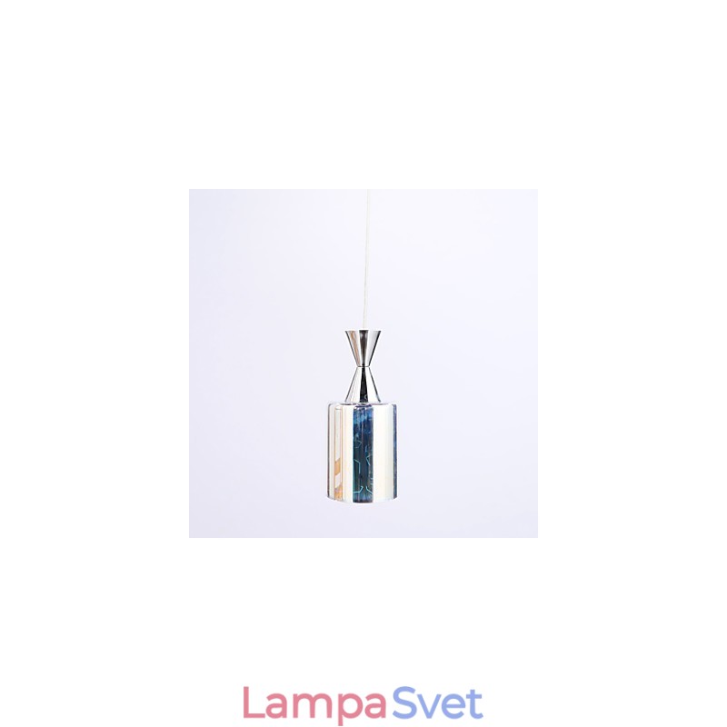 Laserové gravírovanie snov pochrómované závesné svietidlo L
