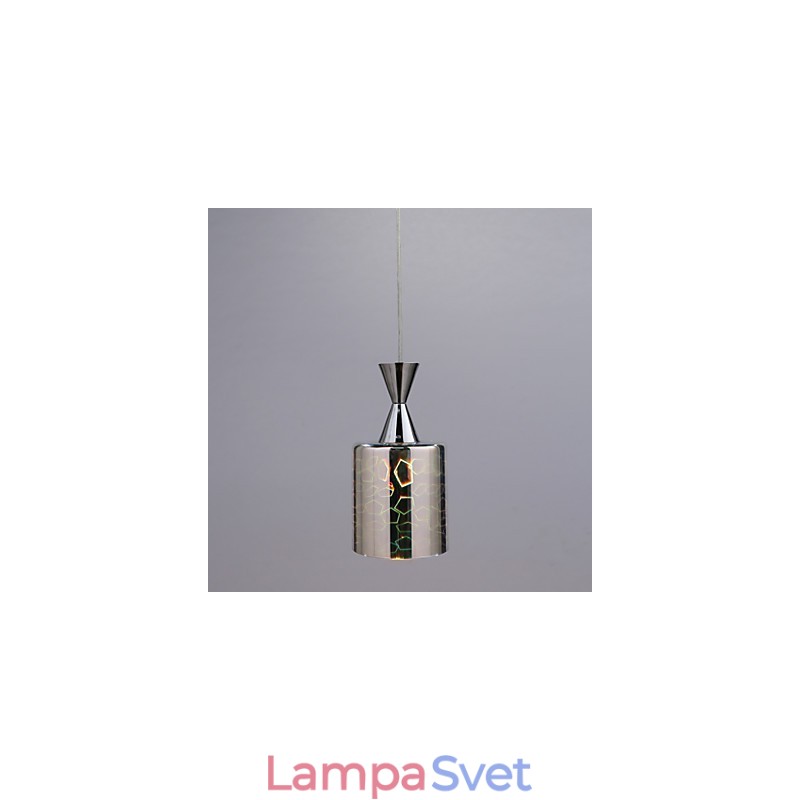 Laserové gravírovanie snov pochrómované závesné svietidlo L