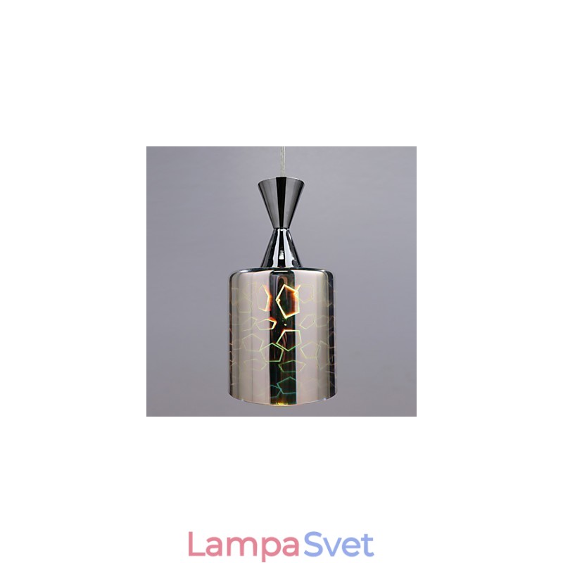 Laserové gravírovanie snov pochrómované závesné svietidlo L