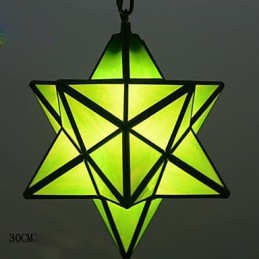 30 cm umelecká individualita Kreatívna veranda Moderné hviezdy Droplight Lamp