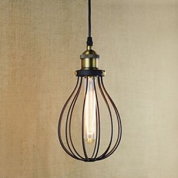 Závesné svietidlá Rustic Lodge Vintage Retro Metal